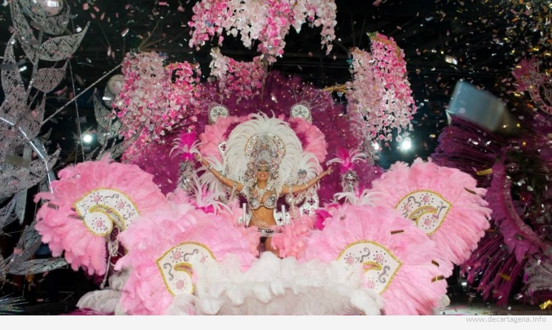 reinas del carnaval de Cartagena 2012